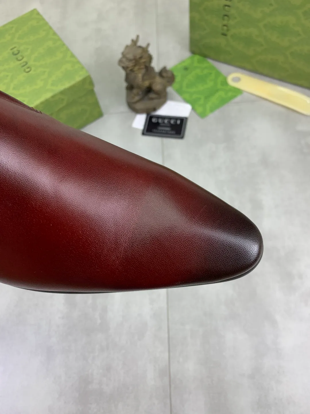 Men's Men's Shoes 💰P500 [New Style] 💰💎💎💎 [Gucci] GUCCI high-end men's formal business leather shoes, original order 1:1! Original imported high-end calfskin, original metal buckle, imported first-layer pigskin lining for feet, original high-end outsole, men's shoe size: 38-44